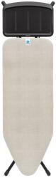 Brabantia Solid Steam Unit Holder vasalódeszka 1240x450mm - C méret. fix vasalótálca gőzállomásokhoz. D=22mm fekete váz. farmer szürke huzat - 236143 (236143) Vasalódeszka