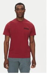 Napapijri férfi póló, NP0A4ILXR1E1, pamut, 2XL INTL, piros (0000305119643_XXL)