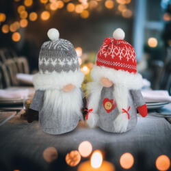  Karácsonyi skandináv manó - 20 x 11 x 8 cm - 2 féle (59507)