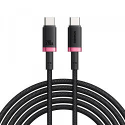 Baseus Cablu Date si Incarcare USB-C - USB-C Baseus Dura Series, 240W, 1m, Rosu P10377803U03-01 (P10377803U03-01)