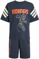 adidas Gyerek tréningruha adidas LK DY MM T SET kék JL9186 - 128