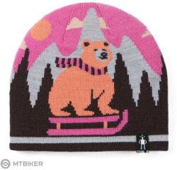Smartwool Kids' Reversible Art Beanie Everyday sapka, terracotta (L/XL)