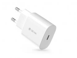 DEVIA Rocket Series 45W PD hálózati gyorstöltő adapter Type-C fehér (ST112889) (ST112889)