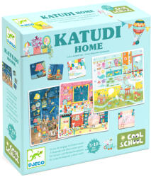 DJECO Társasjáték - Fedél alatt - Katudi Home (DJEDJ08584)