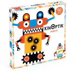 DJECO Optikai puzzle - Robotok, 60 db-os - Kinoptik Robots (DJEDJ05611)
