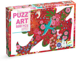 DJECO Művész puzzle - Madár, 500 db-os - Bird (DJEDJ07668)