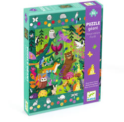 DJECO Megfigyeltető puzzle - Erdőben, 54 db-os - Observation forest (DJEDJ07149)