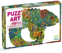 DJECO Művészeti puzzle - Kameleon, 150 db-os - Chameleon (DJEDJ07655)