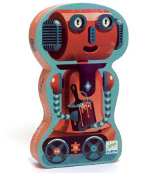 DJECO Formadobozos puzzle - Bobirobi, 36 db-os - Bob the robot (DJEDJ07239)