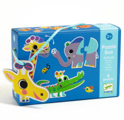 DJECO Párosító puzzle - Ormányos - Articulo Animals (DJEDJ08262)