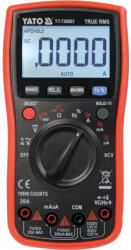TOYA YT-730893 True RMS Digitális multiméter, LCD