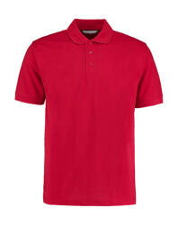 Kustom Kit Férfi rövid ujjú galléros póló Kustom Kit Men's Classic Fit Polo Superwash 60º XL, Piros
