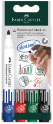 Faber-Castell Set 4 markere whiteboard W20 Faber-Castell FC253942 (FC253942)