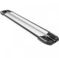 NISSAN NAVARA D40 2005-2014 modellel kompatibilis oldalsó küszöblécek, szürke kivitelben