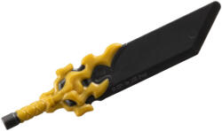 LEGO® Alkatrészek (Pick a Brick) Sötét gyöngyházszürke kard, arany markolattal 6545345 (6545345)