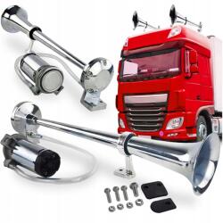  Fanfara Duda Teherautóhoz Hangos Pneumatikus Jel 12V Trombita Kompresszorral