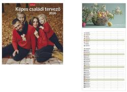 TopTimer Falinaptár TOPTIMER T098 290x580mm álló Képes családi tervező 2026. T9800-04A (T9800-04A)