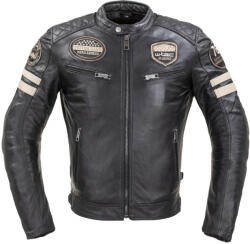  Motoros bőrdzseki W-TEC Milano fekete 6XL