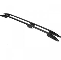  Prémium hosszanti rudak, kompatibilisek a VW Caddy 2004-2009 modellekkel, fekete színben