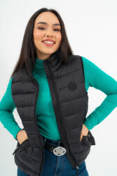 budmil Női Steppelt Mellény, ARENE25, Fekete, 2XL