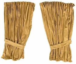  4 darabos függönykészlet teherautóhoz, univerzális, Iveco-kompatibilis, krémszínű, szintetikus anyagból