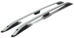  Prémium hosszanti rudak, kompatibilisek a Renault Traffic II 2001-2014 modellekkel, hosszú karosszéria, ezüst színű