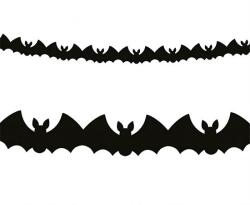  Girland, "Halloween", 3 m, denevér 10240PF-GNIE (10240PF-GNIE)