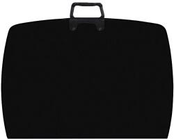 Spree Geantă de desen Spree Art -Oval, cu fermoar, 55 x 75 cm, negru (59920)