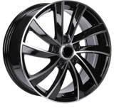 Silverline Seattle Black Front Polished 5/112 16x6, 5 ET41 57 - nyarigumi