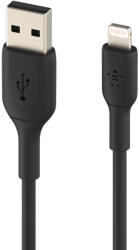 Belkin Boost Charge USB-A - Lightning Kábel, Pvc 1 m 2 Pk Fekete
