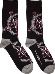 Slayer Zokni Pentagram Black 36-40 (SLAYSCK01LB)