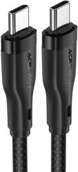 ACEFAST Cablu de incarcare Type-C la Type-C, 60W, 3A, Fast Charging, 1.2m - (C8-03) - Black (KF2349247)