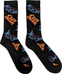 Ozzy Osbourne Zokni Logos & Bats Black 36-40 (OZZSCK02LB)
