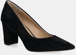 Lauren Ralph Lauren tocuri din piele întoarsă Lanette Blkh 9BYA-OBD0C1_99X (802967743001.001)