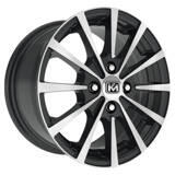 KORMETAL KM214 Gloss Black Full Polished 4/108 14x6 ET34 67, 1 - teligumi