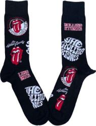 The Rolling Stones Logos Black 36-40 Női Zokni (RSSCK05LB)