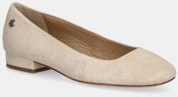 Lauren Ralph Lauren balerini din piele întoarsă Emellie Bllt 9BYA-OBD0CN_08X