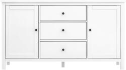 TEMPO KONDELA Komód, fehér, KALEO - sprintbutor