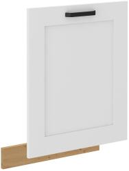 TEMPO KONDELA Ajtó mosogatógéphez, fehér/artisan tölgy, LULA ZM 713x596 - sprintbutor