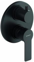 Duravit DC5210008046 - D-CODE zuhanycsaptelep beépített szereléshez, matt fekete DC5210008046 (DA0026)
