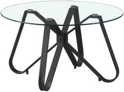 Fortrade Snape üveg dohányzóasztal