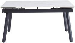 Fortrade Cupra kihúzható asztal (hg fehér márvány, 150/180/210x90x76) - sprintbutor
