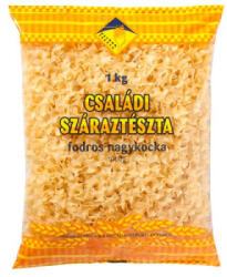 Balogh Tészta Családi Tészta Fodros Nagykocka Tojás Nélküli 1 kg