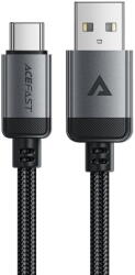 ACEFAST Cablu de incarcare USB la Type-C, 3A, Fast Charging, 1.2m - (C20-04) - Black (KF2349253)