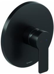 Duravit DC4210010046 - Rejtett beépítésű D-CODE zuhanycsaptelep, matt fekete DC4210010046 (DA0023)