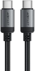 ACEFAST Cablu de incarcare Type-C la Type-C, 60W, 3A, Fast Charging, 1.2m - (C20-03) - Black (KF2349254)