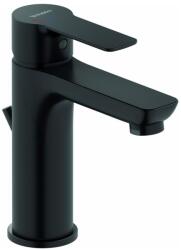 Duravit DC1023001046 - Mosdócsaptelep + leeresztő szelep D-CODE matt fekete DC1023001046 (DA0030)