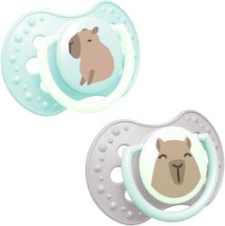 LOVI Lovi, CapiChill Boy, suzeta dinamica din silicon, 6-18m 2 buc