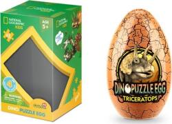 CubicFun Cubicfun Dínós Puzzle Fém Tojásban - Triceratopsz (306-DS1042H) (306-DS1042H)