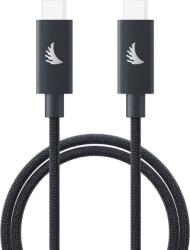 ANGELBIRD Cable I USB-C 4.0 I Solid Flex Cable I Blue Gray I 32 cm